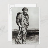 Jean Valjean Postkarte (Vorne/Hinten)