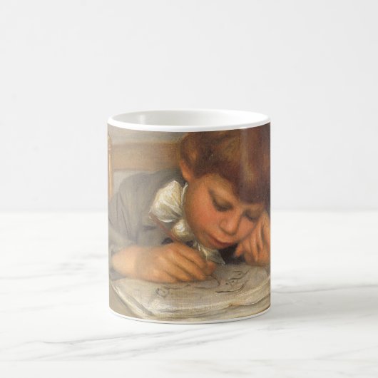 Jean Zeichnend von Pierre Renoir, Vintage Kunst Kaffeetasse (Mittel)