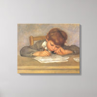 Jean Zeichnend von Pierre Renoir, Vintage Kunst