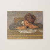 Jean Zeichnend von Pierre Renoir, Vintage Kunst Puzzle (Horizontal)