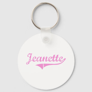 Jeanette klassischer Art-Name Schlüsselanhänger