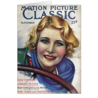 Jeanette Loff Vintag 1929 Movie Magazine Card