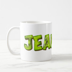 Jeanette Name Kiwi Style Tasse Kaffeetasse