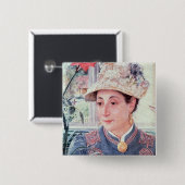 Jeanette Rubenson, 1883 Button (Vorne & Hinten)
