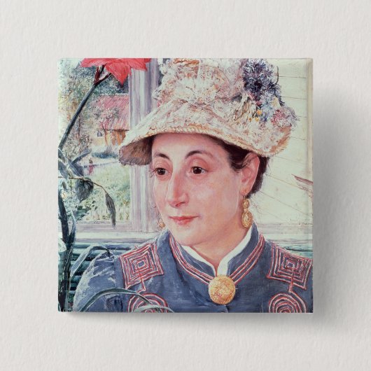 Jeanette Rubenson, 1883 Button (Vorderseite)