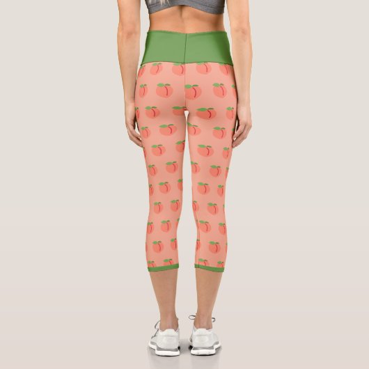 JEANIE DEE "PEACH TREE" - HIGH WAISTED CAPRI PANTS (Rückseite)