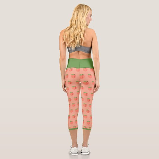 JEANIE DEE "PEACH TREE" - HIGH WAISTED CAPRI PANTS (Rückseite)