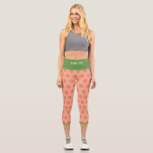JEANIE DEE "PEACH TREE" - HIGH WAISTED CAPRI PANTS (Vorderseite)