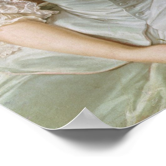 Jeanne Antoinette Poisson Marquise de Pompadour Poster (Ecke)