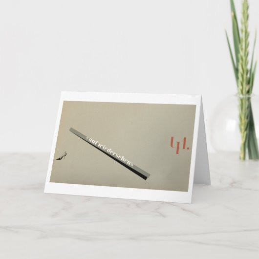 Jeanne: Auf Wiedersehen (Vorderseite)