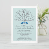 Jeanne Baby Dusche Einladung (Stehend Vorderseite)