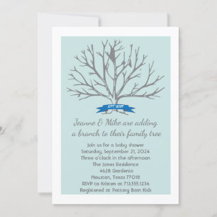 Jeanne Baby Dusche Einladung