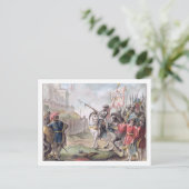 Jeanne d'Arc (1412-31) bestellt Englisch, um zu Postkarte (Stehend Vorderseite)
