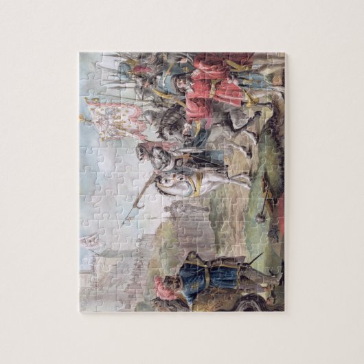 Jeanne d'Arc (1412-31) bestellt Englisch, um zu Puzzle (Vertikal)