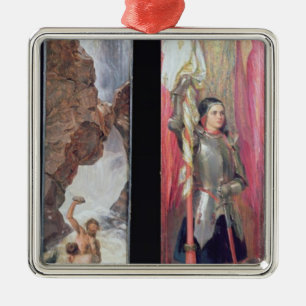 Jeanne d'Arc, 1890s Ornament Aus Metall