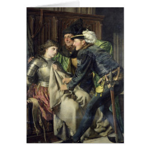 Jeanne d'Arc beleidigte in Gefängnis, 1866