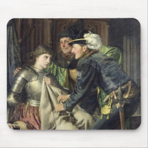 Jeanne d'Arc beleidigte in Gefängnis, 1866 Mousepad