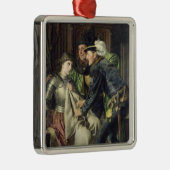 Jeanne d'Arc beleidigte in Gefängnis, 1866 Ornament Aus Metall (Rechts)