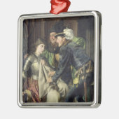 Jeanne d'Arc beleidigte in Gefängnis, 1866 Ornament Aus Metall (Links)