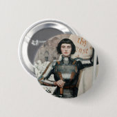 Jeanne d'Arc Button (Vorne & Hinten)