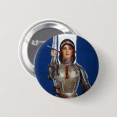 Jeanne d'Arc Button (Vorne & Hinten)