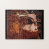 Jeanne d'Arc, C. 1882 durch Dante Gabriel Rossetti Puzzle (Horizontal)