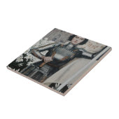 Jeanne d'Arc durch Albert Lynch Fliese (Seite)