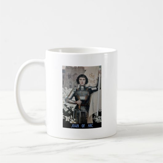 Jeanne d'Arc durch Albert Lynch Kaffeetasse (Links)