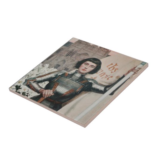 Jeanne d'Arc Fliese (Seite)