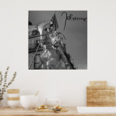 Jeanne d'Arc Johanna von Orléans Emmanuel Frémiet Poster (Küche)