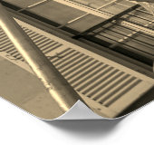 Jeanne d'Arc Johanna von Orléans Emmanuel Frémiet Poster (Ecke)