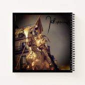 Jeanne d'Arc – Johanna von Orléans – Saint Joan Notizblock (Rückseite)