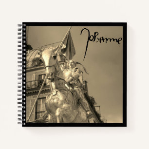 Jeanne d'Arc – Johanna von Orléans – Saint Joan Notizblock