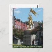 Jeanne d'Arc New Orleans Postkarte (Vorne/Hinten)