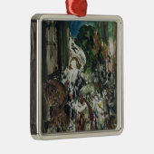 Jeanne d'Arc Ornament Aus Metall (Rechts)