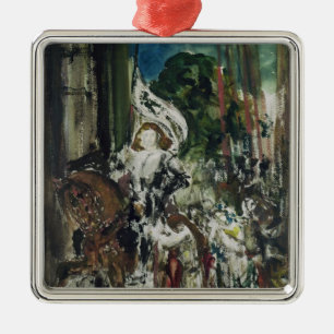 Jeanne d'Arc Ornament Aus Metall