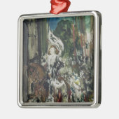 Jeanne d'Arc Ornament Aus Metall (Links)