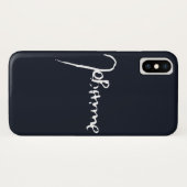 Jeanne d'Arc Saint Joan Heilige Johanna Signature Case-Mate iPhone Hülle (Rückseite (Horizontal))