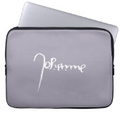 Jeanne d'Arc Saint Joan Heilige Johanna Signature Laptopschutzhülle (Vorderseite)