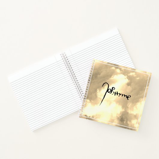 Jeanne d'Arc Saint Joan in heaven faith Signature Notizblock (Innenseite)