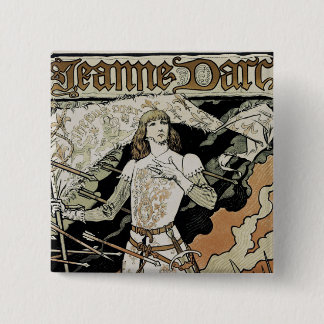 Jeanne d'Arc ~ Sarah Bernhardt Button