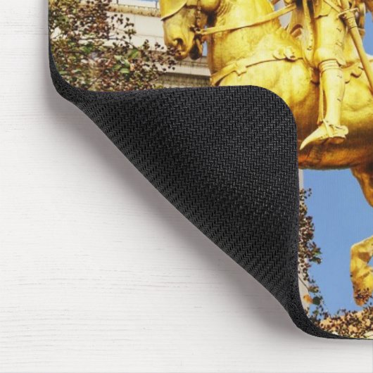 Jeanne d'Arc Statue, New Orleans, Louisiana Mousepad (Ecke)