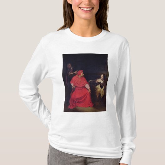Jeanne d'Arc und der Kardinal von Winchester T-Shirt (Vorderseite)