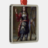 Jeanne d'Arc vor Orleans Ornament Aus Metall (Rechts)