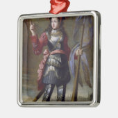 Jeanne d'Arc vor Orleans Ornament Aus Metall (Links)