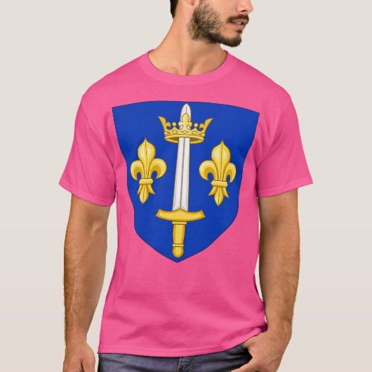 Jeanne Darc-Wappen T-Shirt (Vorderseite)