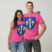 Jeanne Darc-Wappen T-Shirt (Unisex)