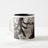 Jeanne d'Arc Zweifarbige Tasse (Vorderseite Links)