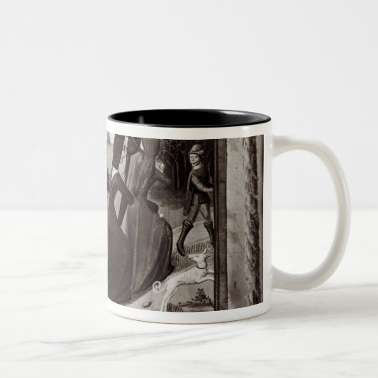 Jeanne d'Arc Zweifarbige Tasse (Rechts)