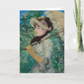 Jeanne | Édouard Manet Karte (Vorderseite)